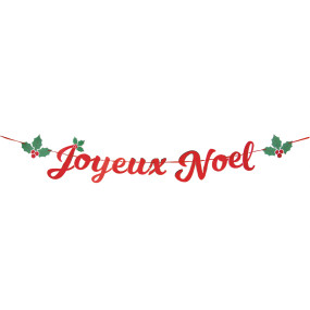 GUIRLANDE LETTRES JOYEUX NOEL