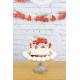 SET DE 6 DECORATIONS POMPIERS POUR GATEAUX