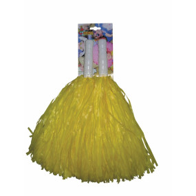 Pompom x2 jaune