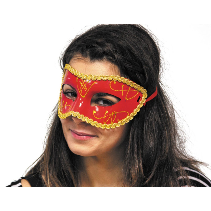 MASQUE VENITIEN ROUGE