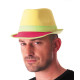 CHAPEAU TRILBY NEON JAUNE