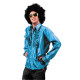 CHEMISE DISCO TURQUOISE XL