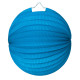 LAMPION ROND BLEU CANARD 30CM