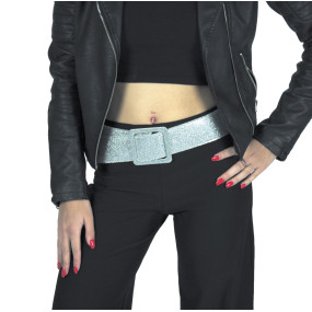 Ceinture disco argent
