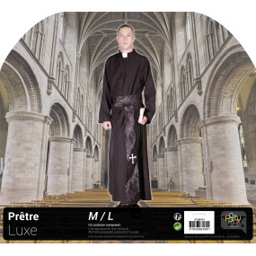 Costume prêtre luxe