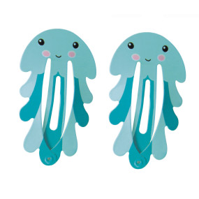 SET DE 2 BARRETTES CUTE OCTOPUS