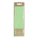 SET 10 PAILLES RETRO VERT PASTEL