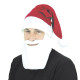 BONNET ET BARBE PERE NOEL EN TRICOT