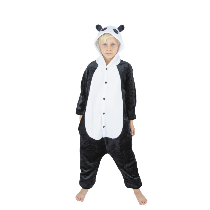 COSTUME KIGURUMI PANDA ENFANT T 7/9 ANS