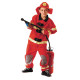 Costume pompier US 4-6 ans