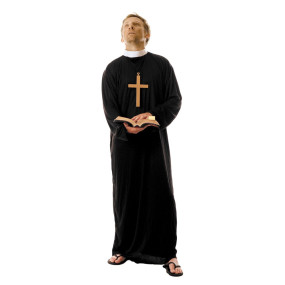 Costume prêtre XXL