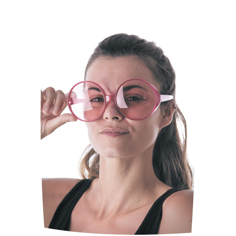 LUNETTES HIPPY ROSES GEANTES