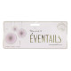 SET DE 3 EVENTAILS ROSE PASTEL ET OR