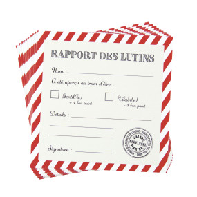 KIT RAPPORTS DES LUTINS SWEETY XMAS