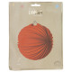 LAMPION ROND ROUGE 20 CM