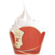 CUPCAKE WRAPPERS POMPIERS X 6