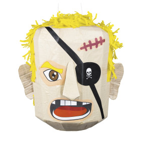 PINATA VILAIN PIRATE BLOND