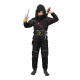 COSTUME NINJA DE LUXE 7-9 ANS