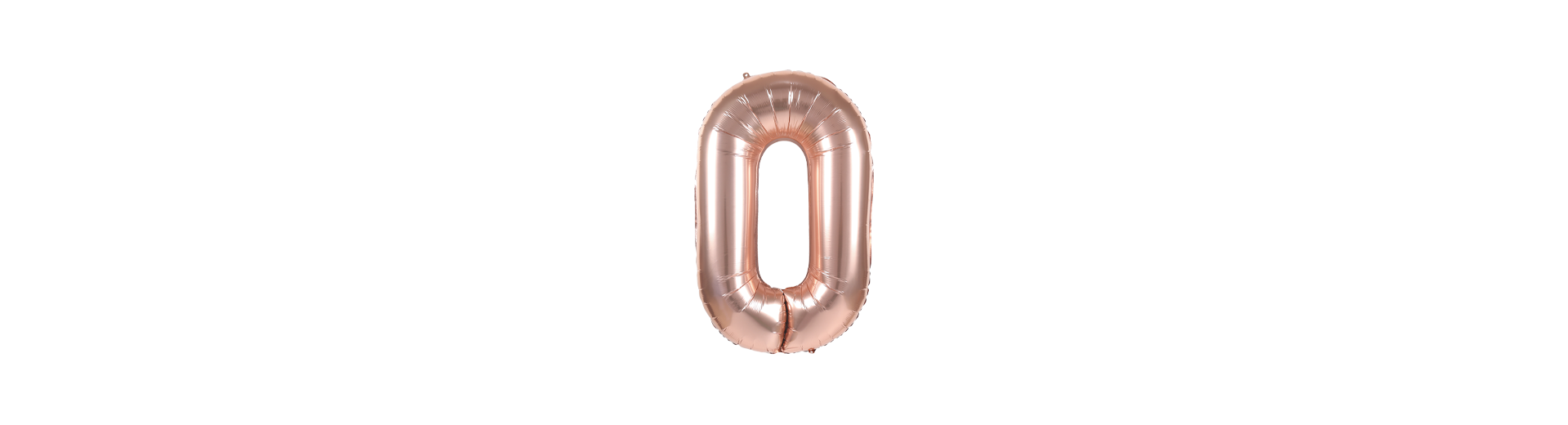 Ballons chiffres rose gold